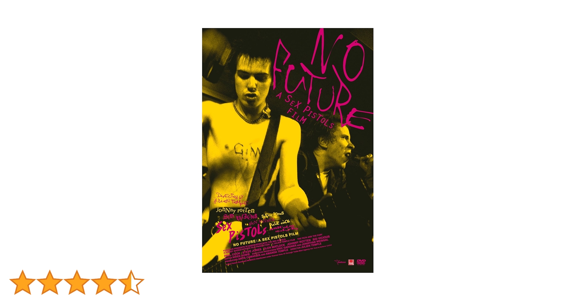 Amazon.co.jp: NO FUTURE : A SEX PISTOLS FILM (スタンダード